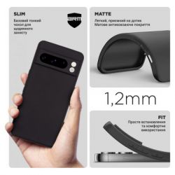    Armorstandart Matte Slim Fit Google Pixel 8 Pro Camera cover Black (ARM72967) -  3