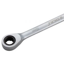 Ключ Sigma ріжково-накидний з тріскачкою 10мм CrV satine (6022101) - Картинка 5