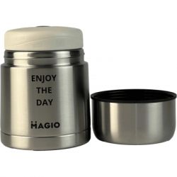 Термос Magio Харчовий Сріблястий 0.6 л (MG-1034) - Картинка 2