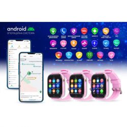 Смарт-годинник GARMIX PointPRO-300 4G/GPS/WIFI/VIDEO CALL PURPLE (1017356) - Картинка 3