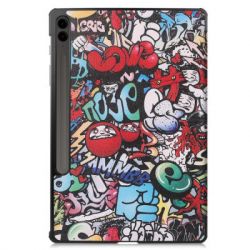 ����� ��� �������� BeCover Smart Case Samsung Tab S9 Plus (SM-X810/SM-X816)/S9 FE Plus (SM-X610/SM-X616) 12.4" Graffiti (710377) - �������� 3