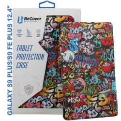    BeCover Smart Case Samsung Tab S9 Plus (SM-X810/SM-X816)/S9 FE Plus (SM-X610/SM-X616) 12.4" Graffiti (710377)