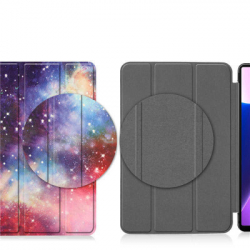 ����� ��� �������� BeCover Smart Case Samsung Tab S9 Plus (SM-X810/SM-X816)/S9 FE Plus (SM-X610/SM-X616) 12.4" Space (710382) - �������� 7