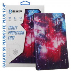 ����� �� �������� BeCover Smart Case Samsung Tab S9 Plus (SM-X810/SM-X816)/S9 FE Plus (SM-X610/SM-X616) 12.4" Space (710382)
