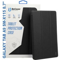    BeCover Soft Edge stylus holder Samsung Tab A9 SM-X115 8.7" Black (710355) -  1