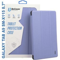 ����� �� �������� BeCover Soft Edge stylus holder Samsung Tab A9 SM-X115 8.7" Purple (710360)