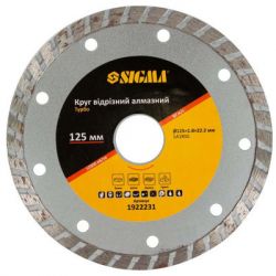   Sigma  "" 125x1.8x22.2, 12000/ (1922231)