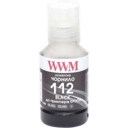  WWM Epson L11160/6490 112 140 Black pigmented (E112BP)