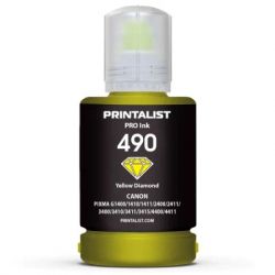  Printalist Canon GI-490  G1400/G2400/G3400 140 Yellow (PL490Y)