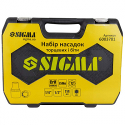 ���� ����������� Sigma ������� �������� �� �1/4" 1/2" 114�� CrV (6003781) - �������� 10