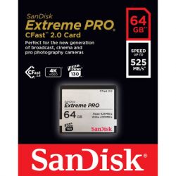 Карта пам'яті Карта пам'яті SanDisk 64GB CFast 2.0 Extreme Pro (SDCFSP-256G-G46D) - Картинка 3