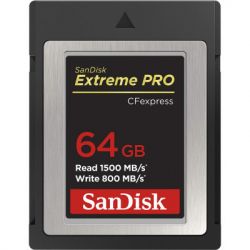  ' SanDisk 64GB CFexpress Extreme Pro (SDCFSP-256G-G46D)