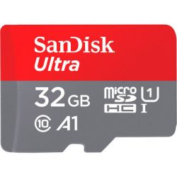   SanDisk 32GB microSD class 10 UHS-I Ultra (SDSQUA4-032G-GN6MA) -  2