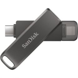 USB флеш накопитель SanDisk 256GB iXpand Luxe USB-C/Lightning (SDIX70N-256G-GN6NE) - Картинка 3