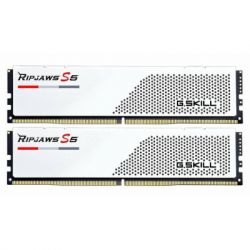     DDR5 32GB (2x16GB) 5600 MHz Ripjaws S5 White G.Skill (F5-5600J3636C16GX2-RS5W) -  1