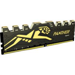 '  ' DDR4 16GB (2x8GB) 3200 MHz Panther Black/Gold Apacer (AH4U16G32C28Y7GAA-2) -  2