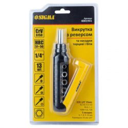 ���� �������� Sigma � �������� + ������� ������ �� ��� 1/4" 13�� CrV (4001931) - �������� 10