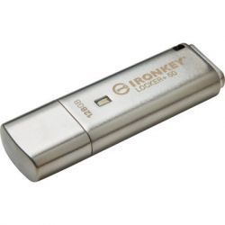 USB   Kingston 128GB IronKey Locker Plus 50 AES Encrypted USB 3.2 (IKLP50/128GB) -  2