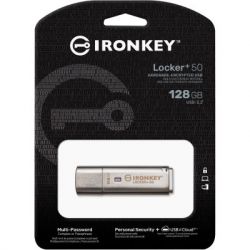 USB   Kingston 128GB IronKey Locker Plus 50 AES Encrypted USB 3.2 (IKLP50/128GB) -  5