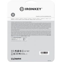 USB   Kingston 128GB IronKey Locker Plus 50 AES Encrypted USB 3.2 (IKLP50/128GB) -  6