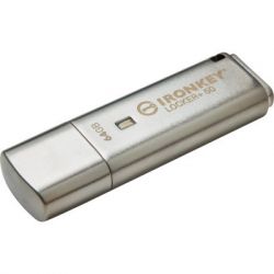 USB   Kingston 64GB IronKey Locker Plus 50 AES Encrypted USB 3.2 (IKLP50/64GB) -  2