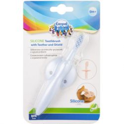 Детская зубная щетка Canpol babies с ограничителем - голубая (51/500_blu) - Картинка 6