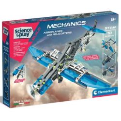  Clementoni 10  1 Aeroplanes & Helicopters,  Science & Play, 200  (75028)