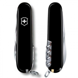 Ніж Victorinox Huntsman 91 мм Чорний (1.3715.3) - Картинка 3