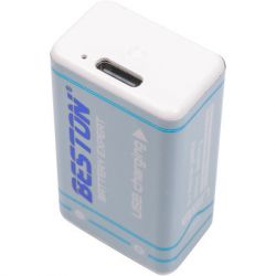 ����������� ����� 9V USB Type-C 1000mah Li-ion Beston (9VC-10VC/AA620289) - �������� 4