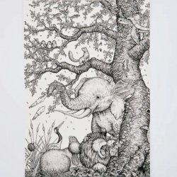 ������ Sakura Pigma Micron (0.1) 0,25 �� ���������� (084511326309) - �������� 10