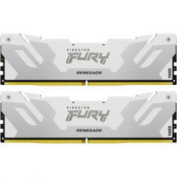     DDR5 64GB (2x32GB) 6400 MHz Renegade White XMP Kingston Fury (ex.HyperX) (KF564C32RWK2-64)