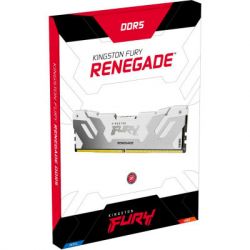 Модуль памяти для компьютера DDR5 16GB 6800 MHz Renegade White XMP Kingston Fury (ex.HyperX) (KF568C36RW-16) - Картинка 4