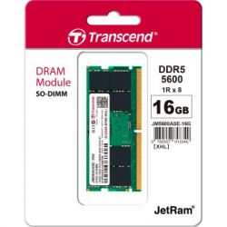     SoDIMM DDR5 32GB 5600 MHz JetRam Transcend (JM5600ASE-32G) -  2