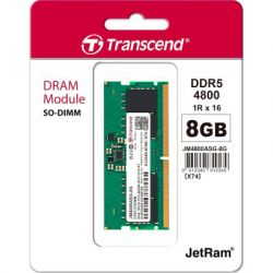  '   SoDIMM DDR5 8GB 4800 MHz JetRam Transcend (JM4800ASG-8G) -  2