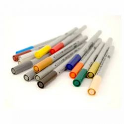 Художній маркер Marvy двосторонній 1900B-S Сірий світлий (752481291391) - Картинка 3