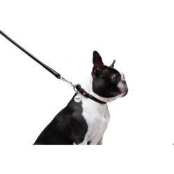 Повідок для собак WAUDOG Glamour круглий XS d 8 мм Д 122 см чорний (33771) - Картинка 4