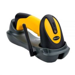 Сканер штрих-коду UKRMARK EV-W2503 2D, 433MHz, USB, IP64, stand, black/yellow (900769) - Картинка 2