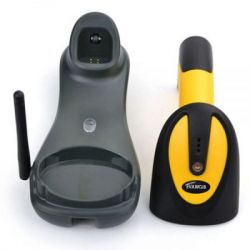 Сканер штрих-коду UKRMARK EV-W2503 2D, 433MHz, USB, IP64, stand, black/yellow (900769) - Картинка 3