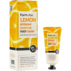 Крем для ніг FarmStay Lemon Intensive Moisture Foot Cream З екстрактом лимона 100 мл (8809338560109) - Картинка 2