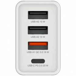 Зарядное устройство Verbatim USB 30W PD3.0 4-ports white (49701) - Картинка 3