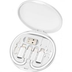 ���������� USB-C to USB-A/micro/Lightning USB2.0 0.28m 60W Maxxter (UB-SET)