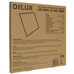 ���������� Delux LED PANEL 42 44W 4000K ��� (595*595) (90021223) - �������� 2