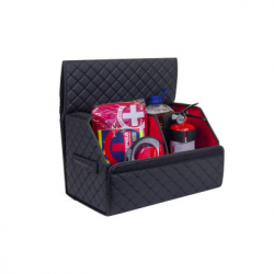 Сумка-органайзер EVAtech ECO M 30x30x50 см черная с черной нитью (EHECEMBBBR) - Картинка 2