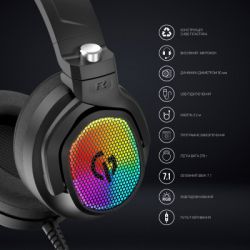 �������� GamePro HS1300 RGB 7.1 Black (HS1300) - �������� 12