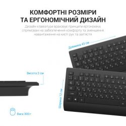 Клавіатура OfficePro SK360 USB Black (SK360) - Картинка 8