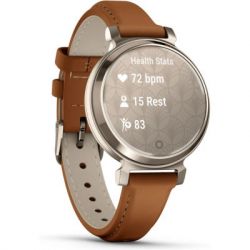Смарт-часы Garmin Lily 2 Classic, Cream Gold/Tan (010-02839-02) - Картинка 3