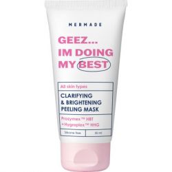    Mermade Geez... Im Doing My Best Prozymex HBT & Hygroplex HHG Clarifying & Brightening Mask 50  (4823122900159)