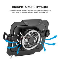 Підставка для ноутбука Підставка до ноутбука OfficePro для кронштейнів VESA 75x75,100x100 +RGB (LH474B) - Картинка 11