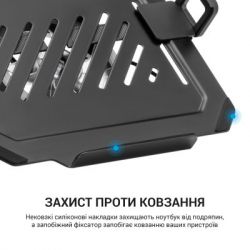 Підставка для ноутбука Підставка до ноутбука OfficePro для кронштейнів VESA 75x75,100x100 +RGB (LH474B) - Картинка 9