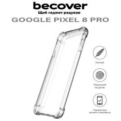 Чохол до мобільного телефона BeCover Anti-Shock Google Pixel 8 Pro Clear (710598) - Картинка 5